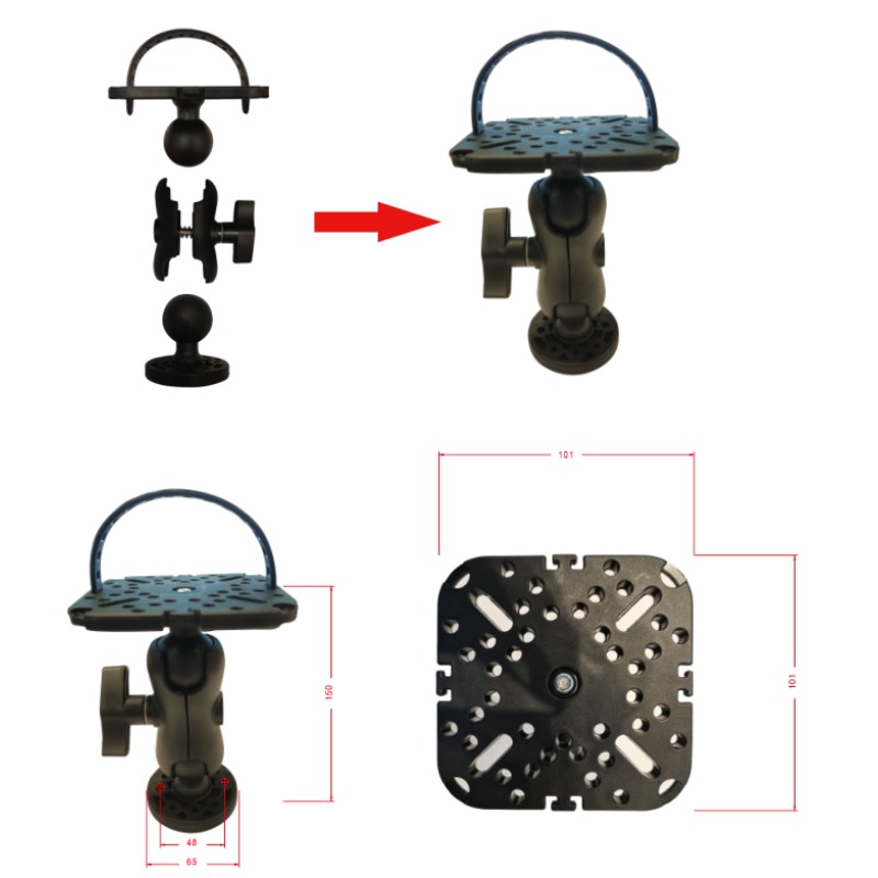 Multifunctioneel universeel mo - Fish Finder Mount recensie en prijs