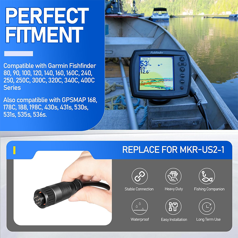 MKR-US2-1 Adapterkabel Univers - Fish Finder Cable recensie en prijs